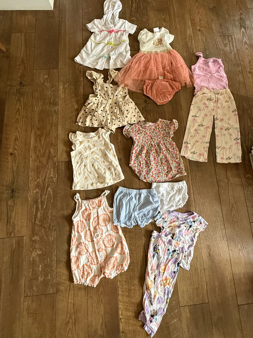 18-24 months Baby Girl Summer Bundle